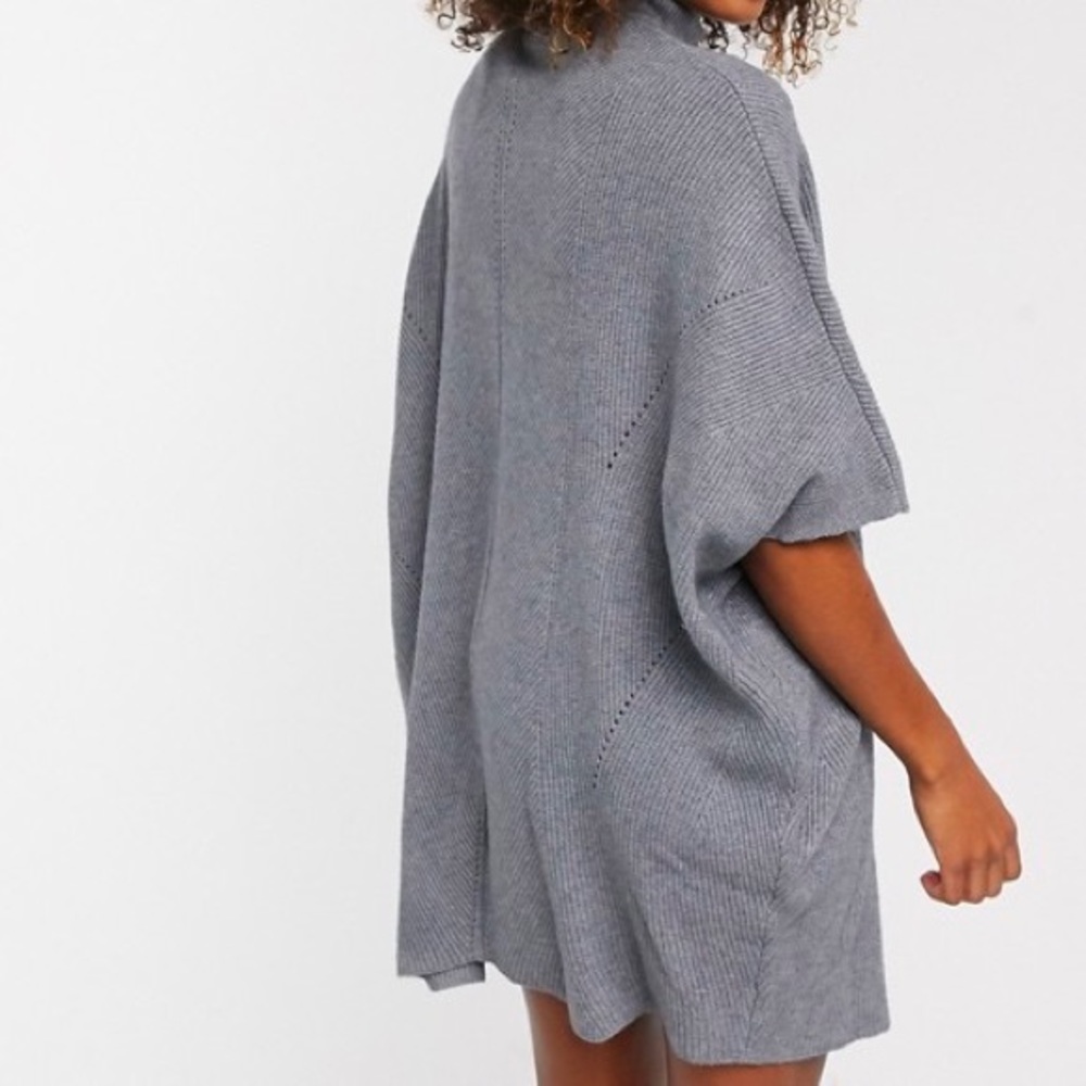 NWT Gray sweater dress (Asos/Liqourish brand)small